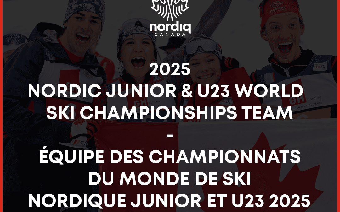 Équipe des championnats du monde de ski nordique junior et U23 2025