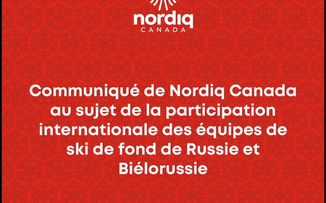 Communiqué de Nordiq Canada