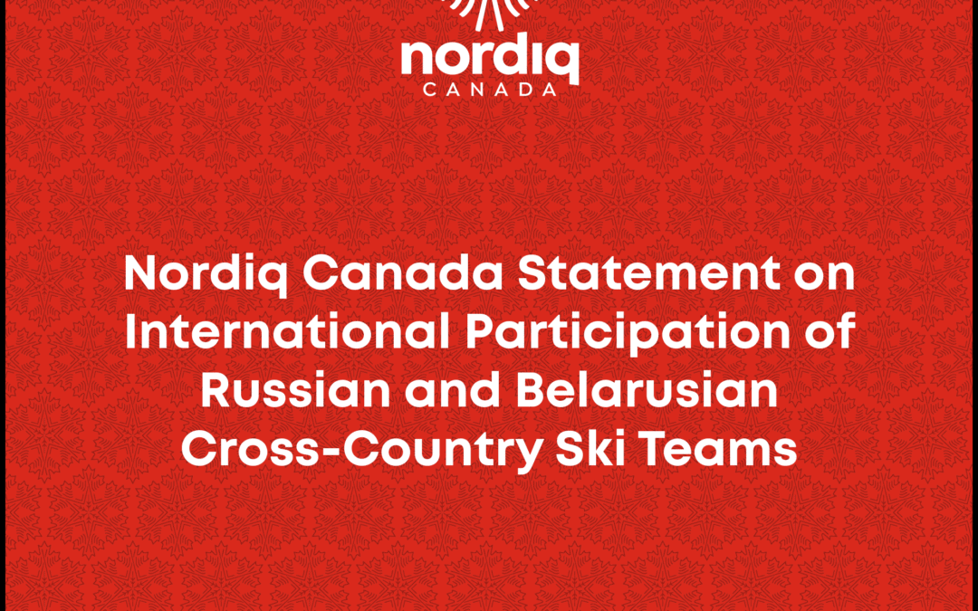 Statement From Nordiq Canada