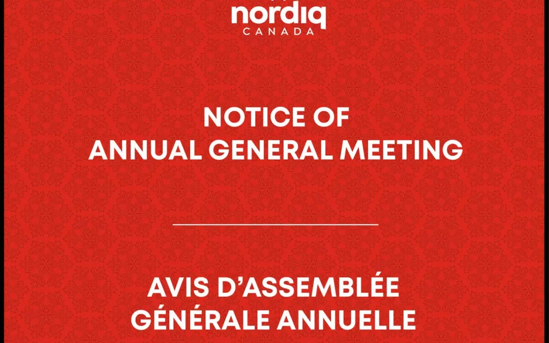 Notice of Annual General Meeting