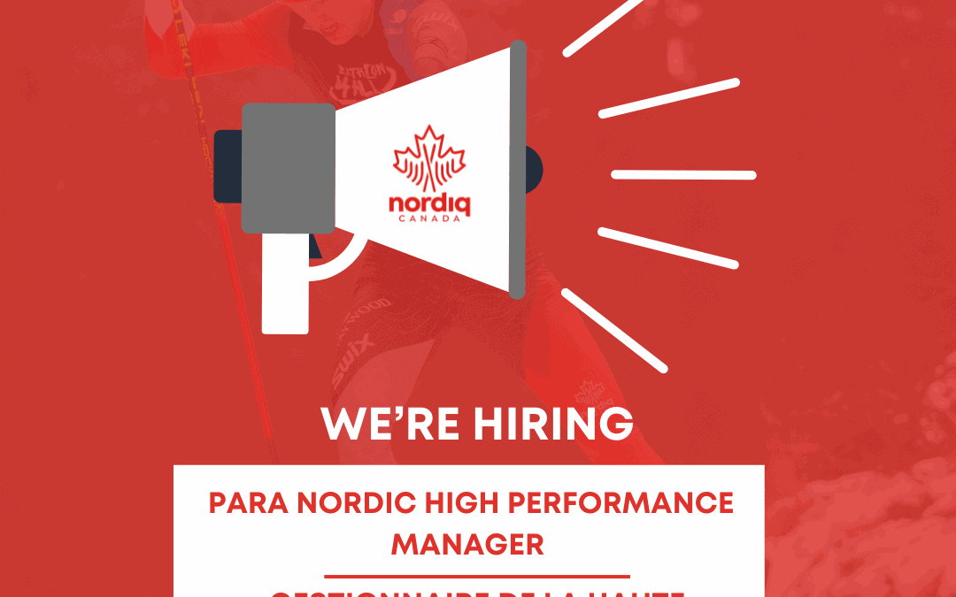 Opportunité d’emploi – Gestionnaire de la haute performance – paranordique